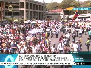 Movimiento Estudiantil se moviliza por Las Acacias