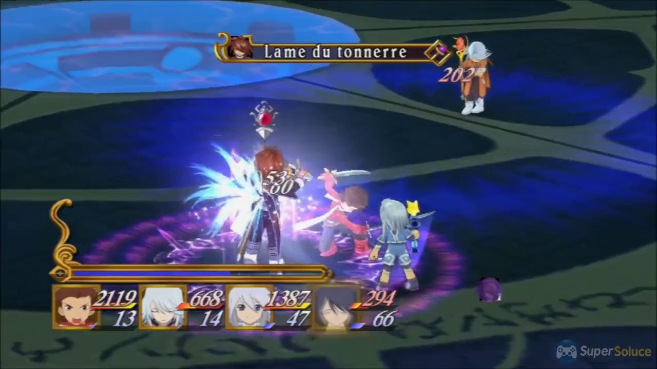 Tales of Symphonia : Combat contre Kratos