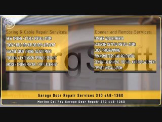 Marina Del Rey Garage Door (310) 448-1360