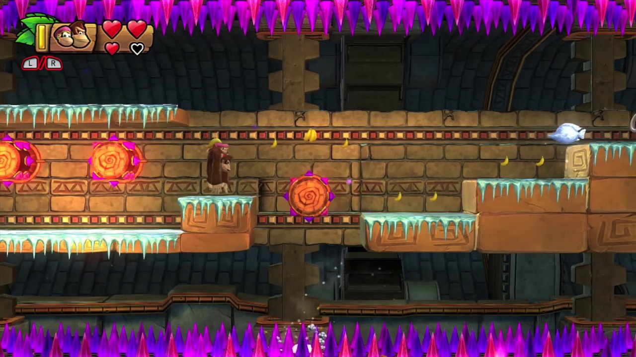 Donkey Kong Country: TF. Corre que te pincho 6-K - Gameplay - 100% puzzles y letras