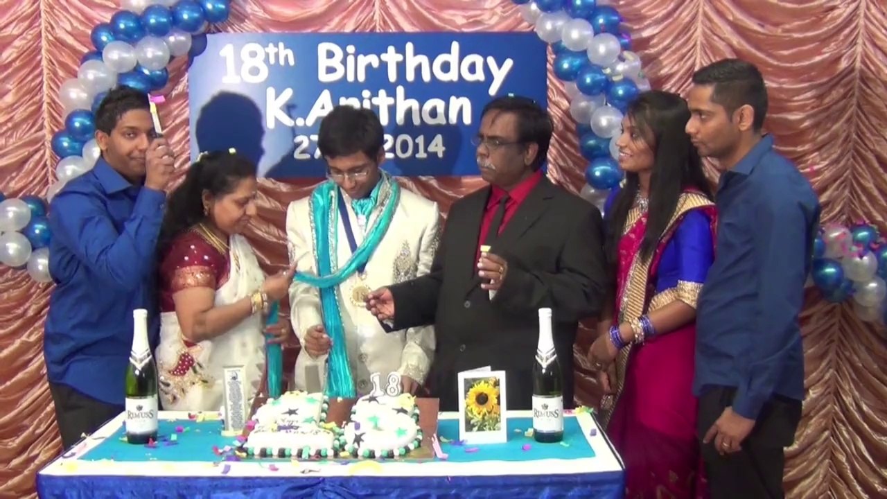 18th Birthday Anithan Krishnasamy
