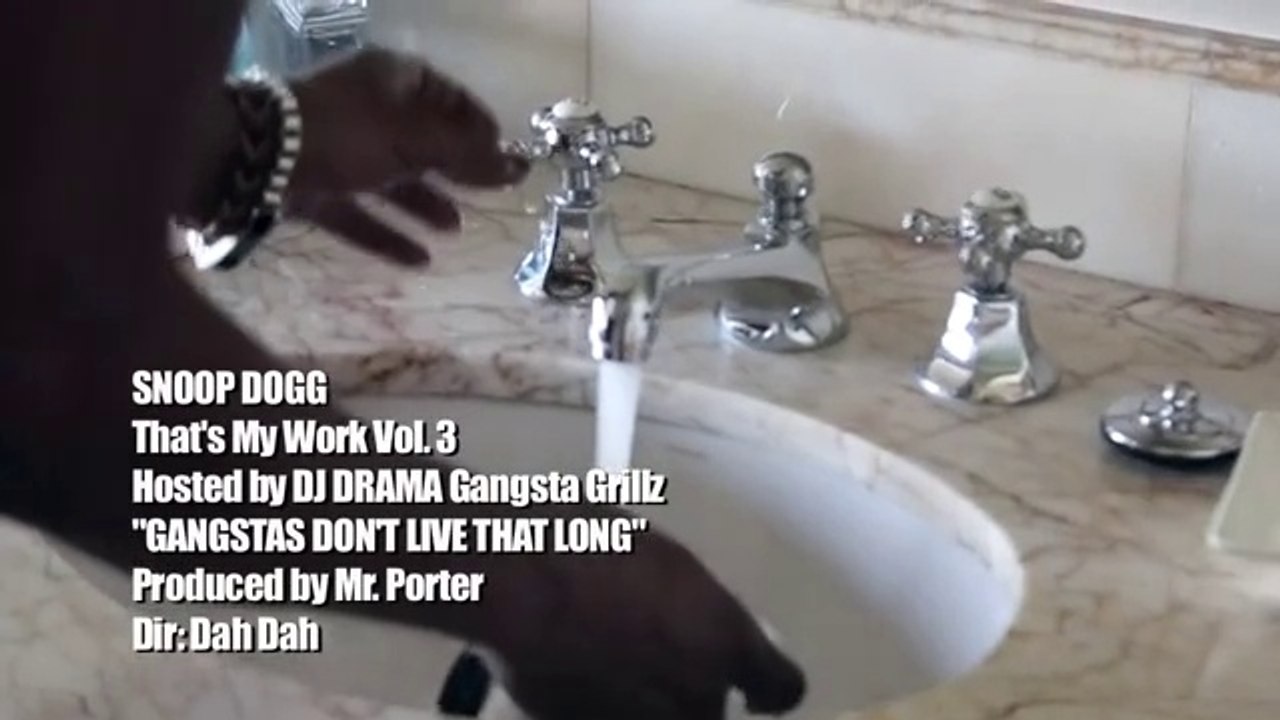 Snoop Dogg "Gangstas Don't Live That Long"