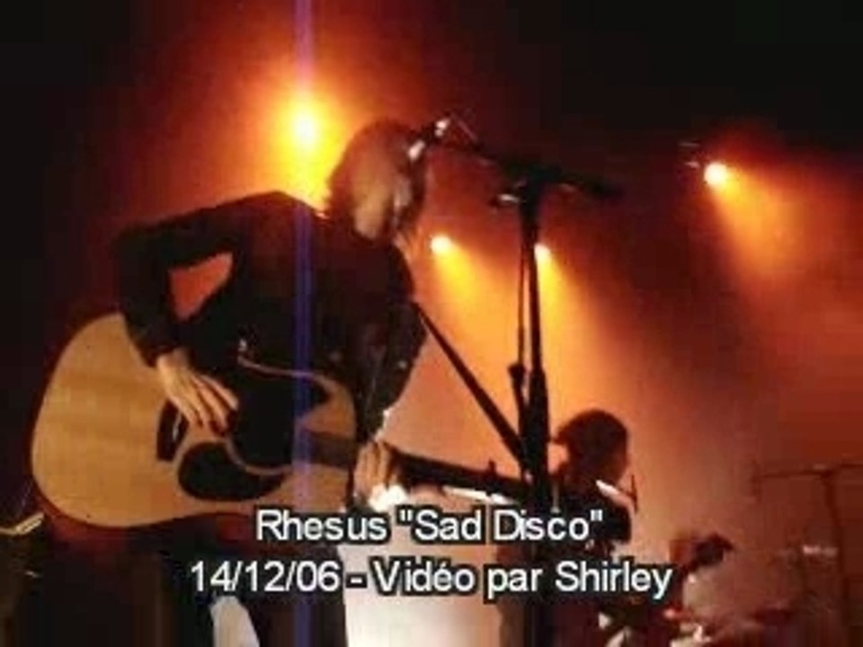 Rhesus Sad Disco