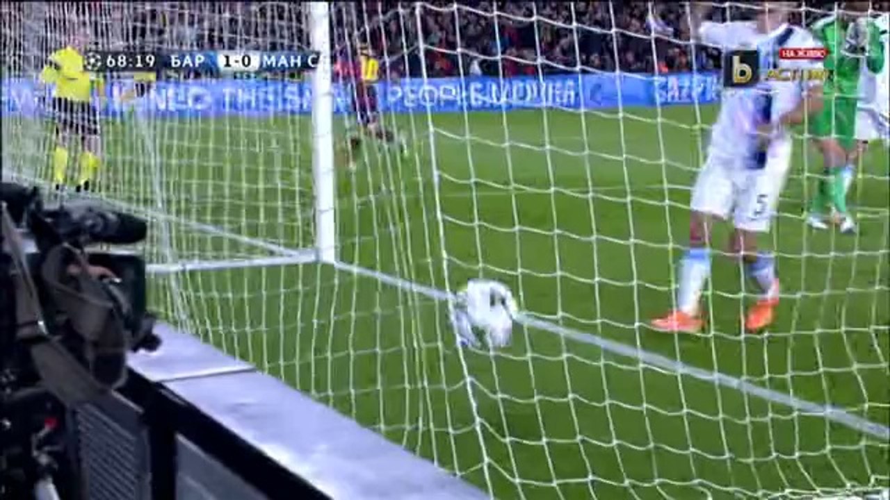Barcelona Manchester City 2:1 12/03/2014 Second...
