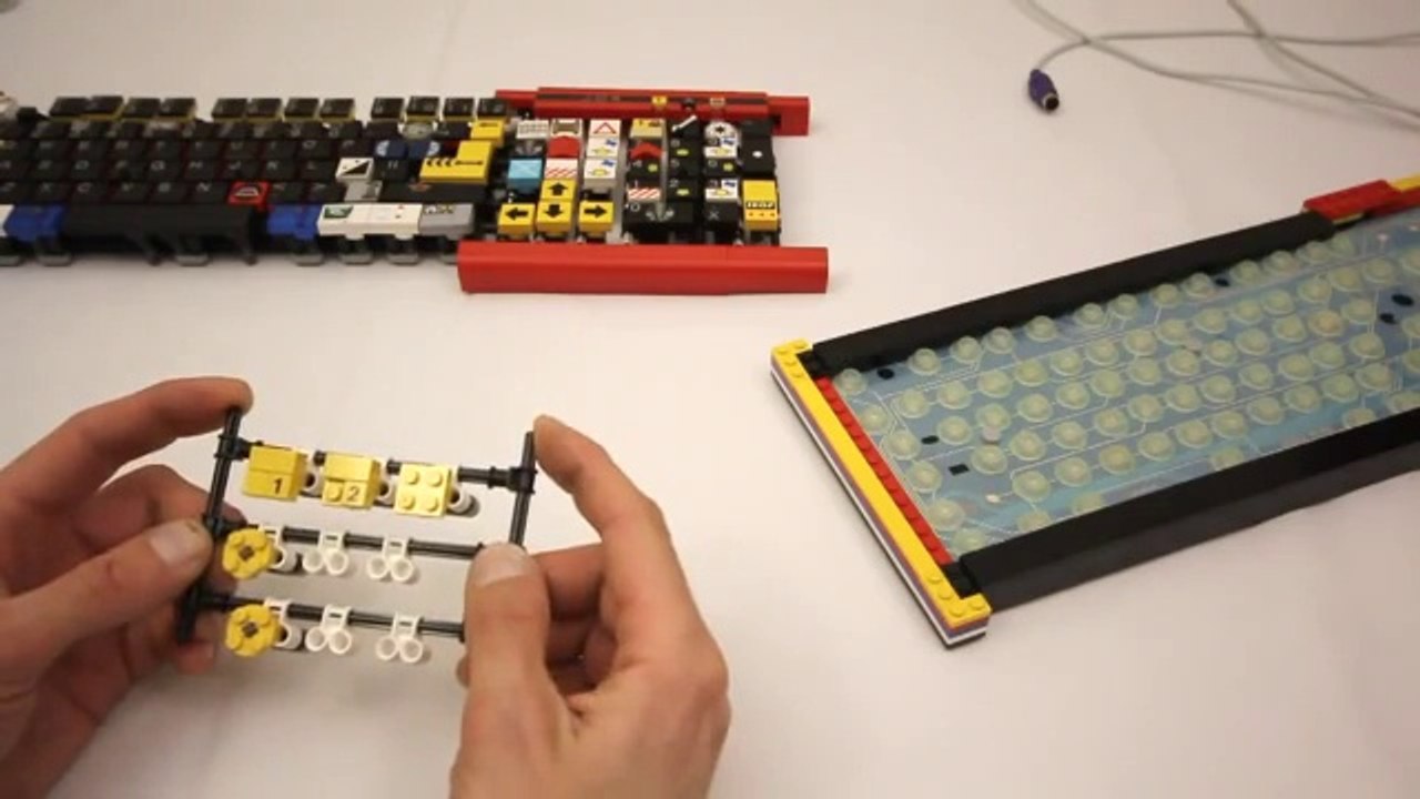 Legodan Klavye Yapmak