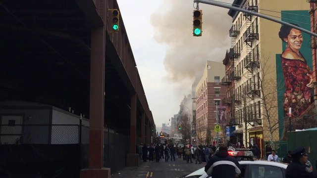 Explosion Rocks Building in Manhattan