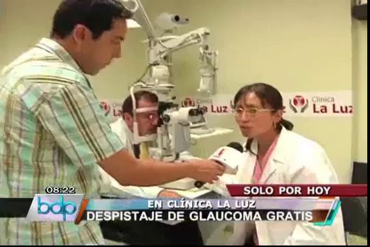 Clínica La Luz ofrece hoy examen gratuito de despistaje de glaucoma