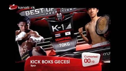 "KICK BOKS GECESİ" 15 Mart Cumartesi 00.10'da Kanaltürk'te!