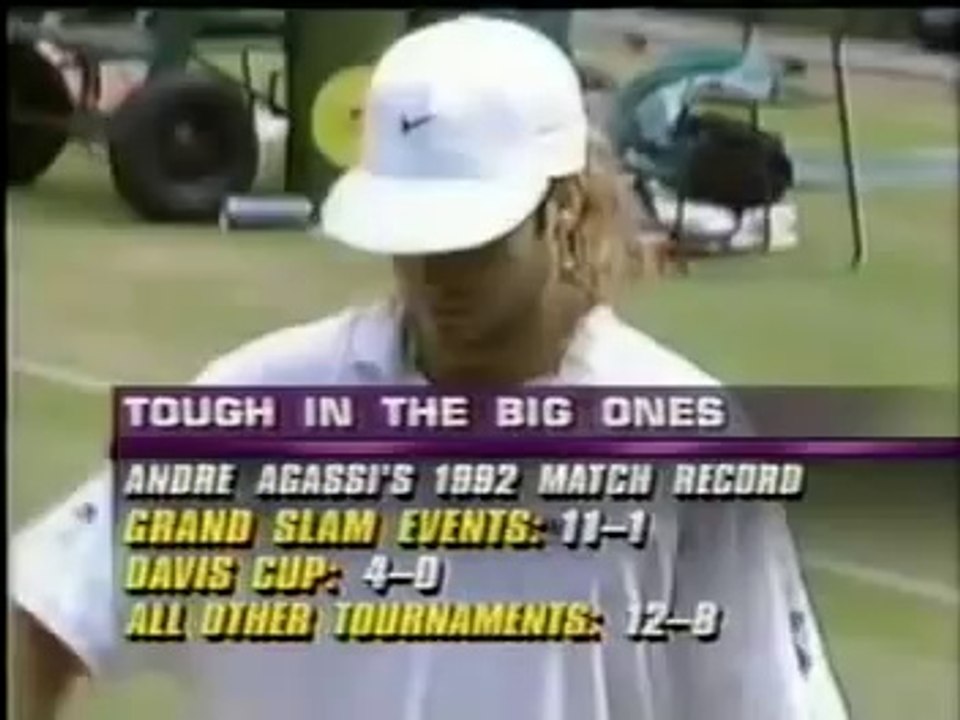 Wimbledon 1992 Final - Andre Agassi vs Goran Ivanisevic FULL MATCH