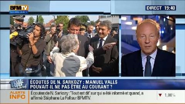 Brice Hortefeux: l'invité de Ruth Elkrief - 12/03