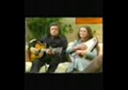 Johnny Cash and June Carter Cash - Gold Watch and Chain