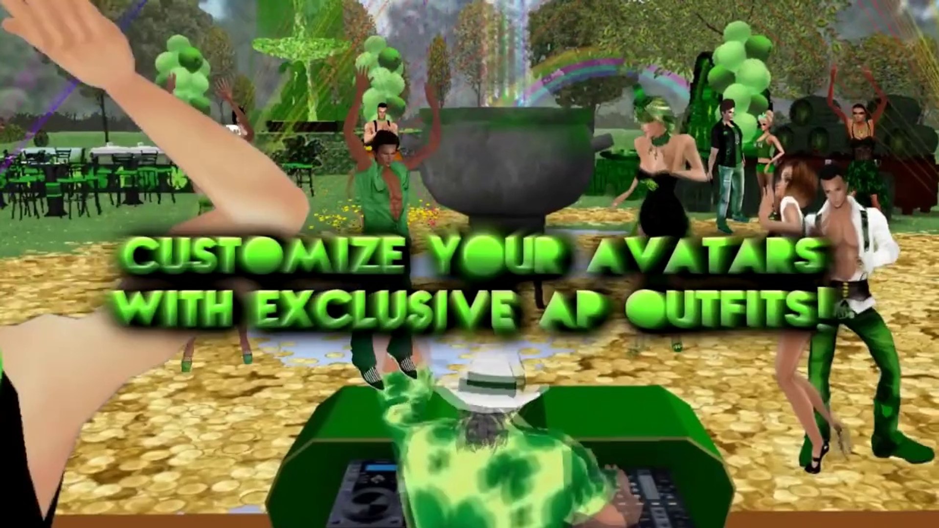 Celebrate St. Patrick's Day on IMVU
