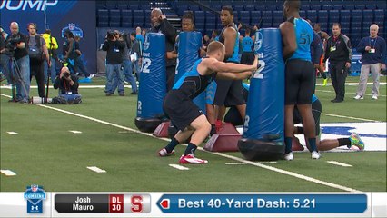 2014 Combine workout: Josh Mauro