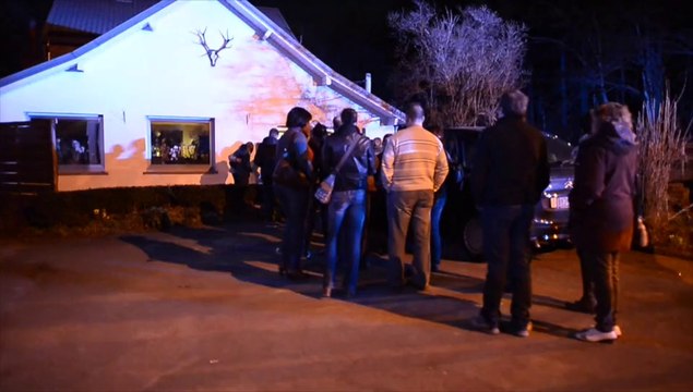 Jalhay: du monde pour venir voir la Vierge de Sart Station