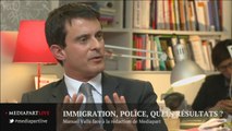 Valls face à Mediapart : l'immigration, la police, quels résultats