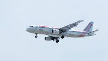 FSX Tunisair Airbus A320 @ Djerba RWY 09 ( HD )