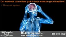 Chiropractor in Poway Dr. Rode of Rode Chiropractic Provides Back Pain Relief
