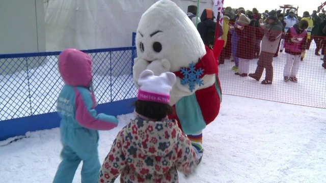 Monstros de neve cobrem montanhas do Japão