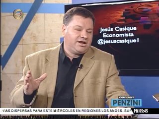 Economista: Inflación y fuga de capitales inciden en "libertad económica" de Venezuela