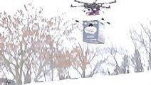 Lakemaid Beer Drone Delivery