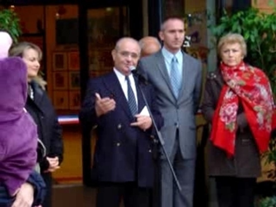 Inauguration crèche - B. Mantienne