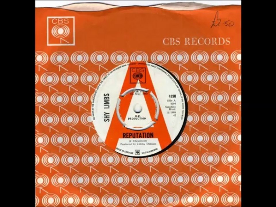 Shy Limbs"Reputation" 1969 UK Psych with Greg Lake (King Grimson,Gods,Giles & Fripp)
