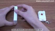 Tri-mode RF Wireless Remote Vibration & Beeper Kit
