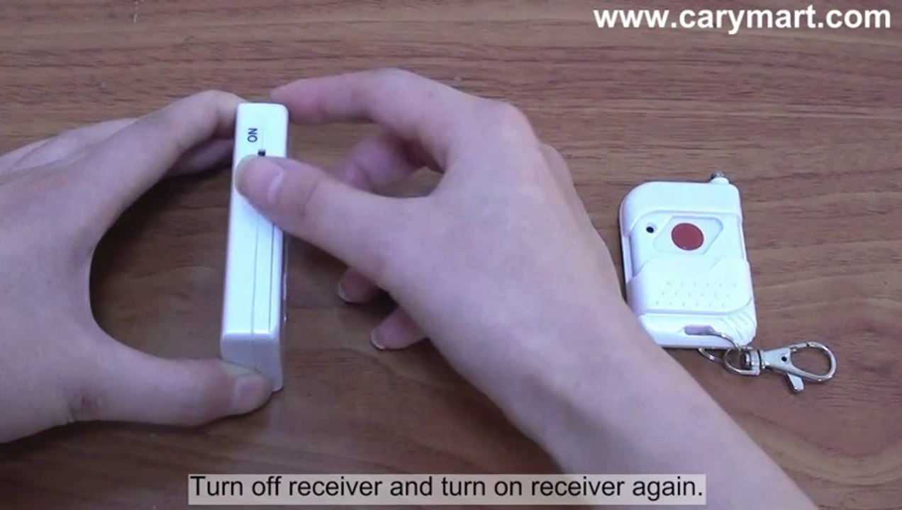 Tri-mode RF Wireless Remote Vibration & Beeper Kit