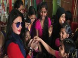 Rakhi Sawant Celebrates Holi With Kids
