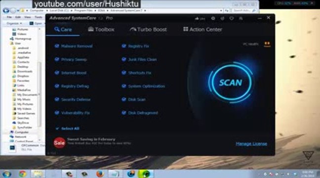 Advanced SystemCare Pro 7.2.0.431 License key_Crack_Patch Download With Latest Update 2014 Full HD