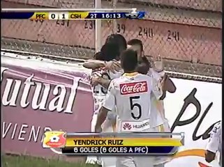 Yendrick Ruiz - golazo contra Puntarenas FC