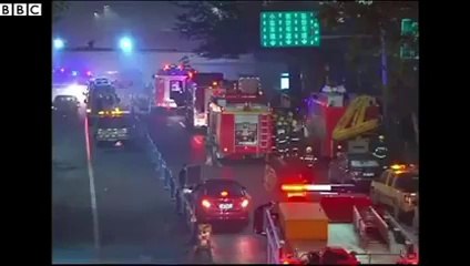 Blast rips through shopping mall in China's Luzhou City