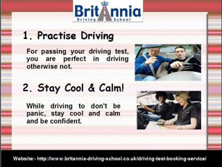 Tips For Passing Your Driving Test