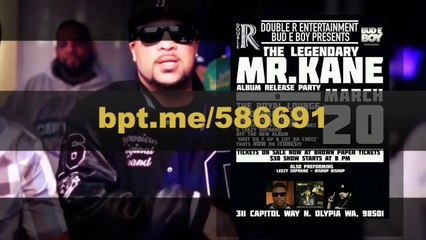 Kokane aka Mr Kane "Shut da F Up & Cut da Checc" Release Party Live @ the Royal Lounge, Olympia, WA, 03-20-2014