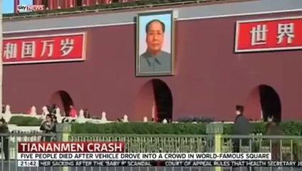 Tiananmen Square Car Crash Now Deemed China's First Suicide Terror Attack!