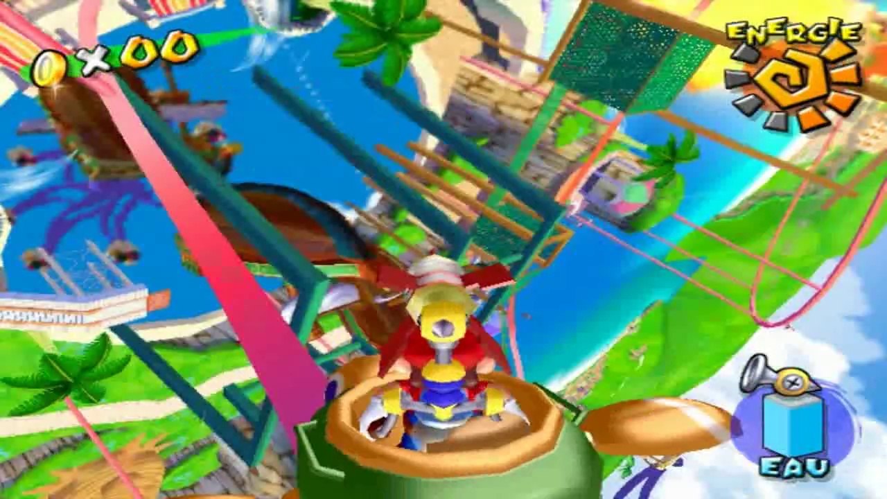 Super Mario Sunshine - Parc Pinna - Épisode 1 : L'apparition de Mecha-Bowser