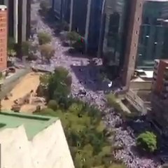 Venezuela. Concentración de la oposición venezolana