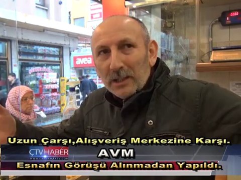 Uzun Çarşı,Alışveriş Merkezine Karşı !