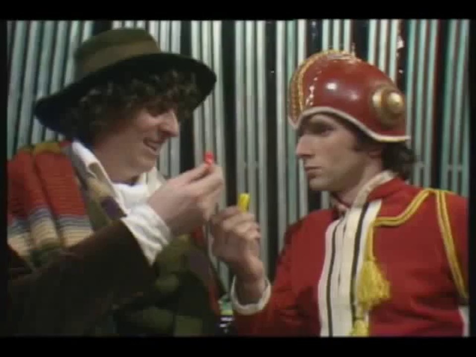 Tom Baker Doctor Who being childish sometimes