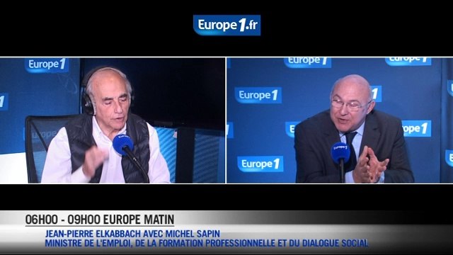 Michel Sapin, invité d'Europe 1