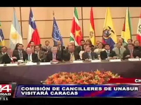 Unasur enviará comisión de cancilleres para lograr la paz en Venezuela