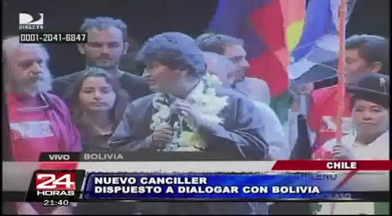 Nuevo canciller chileno Heraldo Muñoz: "Hay que analizar situación con Bolivia"
