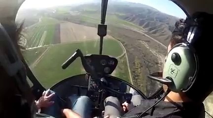 Robinson R22 Helicopter Lesson (GoPro)