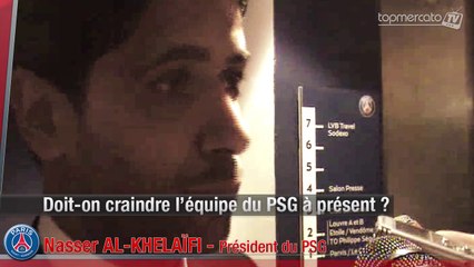Nasser Al-Khelaïfi heureux d'avoir accompli un bel objectif