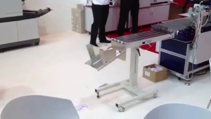 The fastest way to make paper airplanes