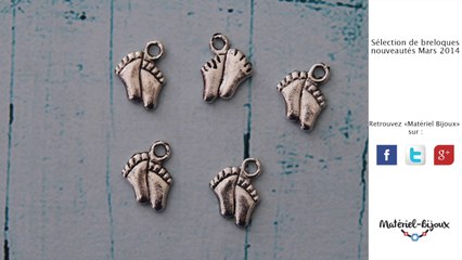 Breloques pour création de bijoux fantaisie -mars 2014