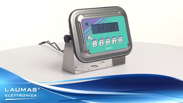WINOXL - Indicatori di peso display LCD acciaio inox IP68 ( IP69K) - LAUMAS