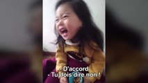 Une petite fille apprend à dire non à un inconnu