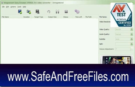 Get KingConvert Sony Ericsson XPERIA X10 mini pro Video Converter 5.3 Serial Key Free
