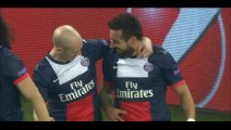 Goal Lavezzi - Bayer Leverkusen 1-2 PSG - 12-03-2014